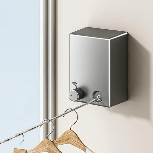 Retractable and Invisible Clothesline